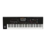 طلق محافظ پنل ارگ طرح شفاف KORG Pa4X 76 Glass