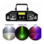 رقص نور چند کاره لیزر دار آبی قرمز - Image 5