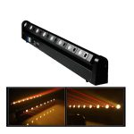 مووینگ بیم سوییپر 8 دهنه لیزری قرمز+COB رقص نور گردان - Image 3