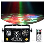 رقص نور حرفه‌ای ۶ کاره ۳۶ وات مدل Party Light | دارای DMX - Image 2